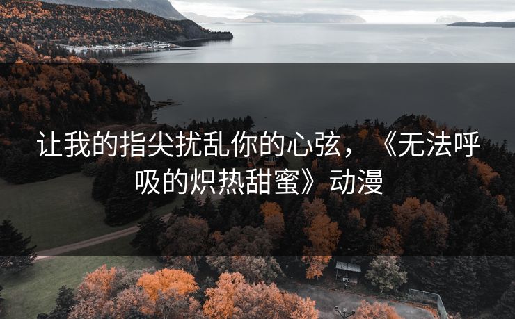 让我的指尖扰乱你的心弦，《无法呼吸的炽热甜蜜》动漫